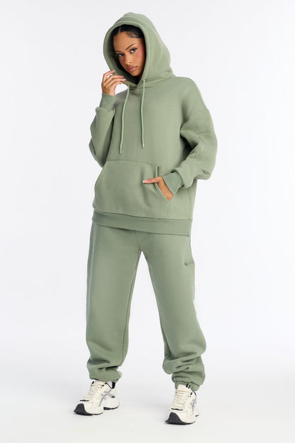 In Flight Fleece Jogger - Sage