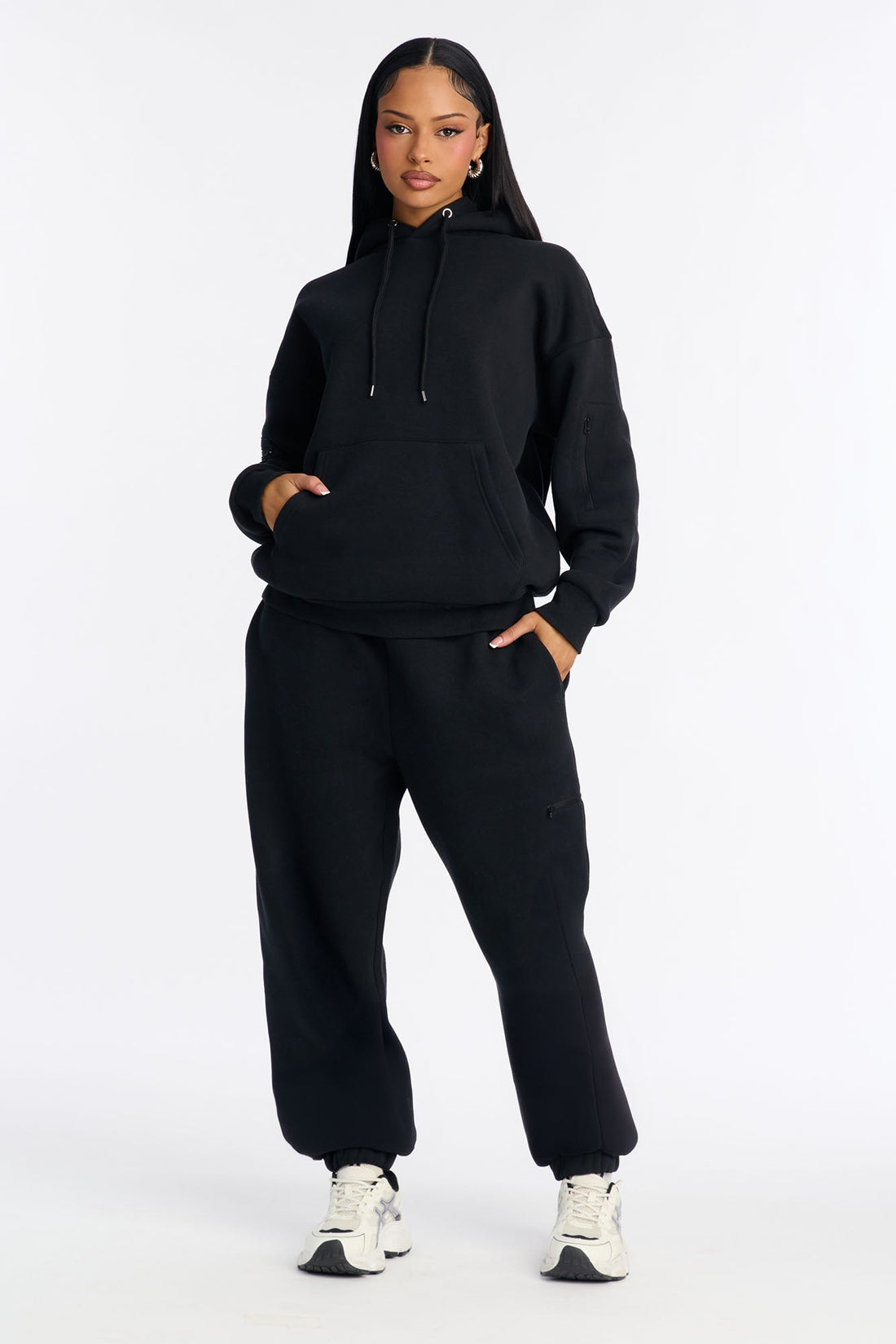 In Flight Fleece Jogger - Black