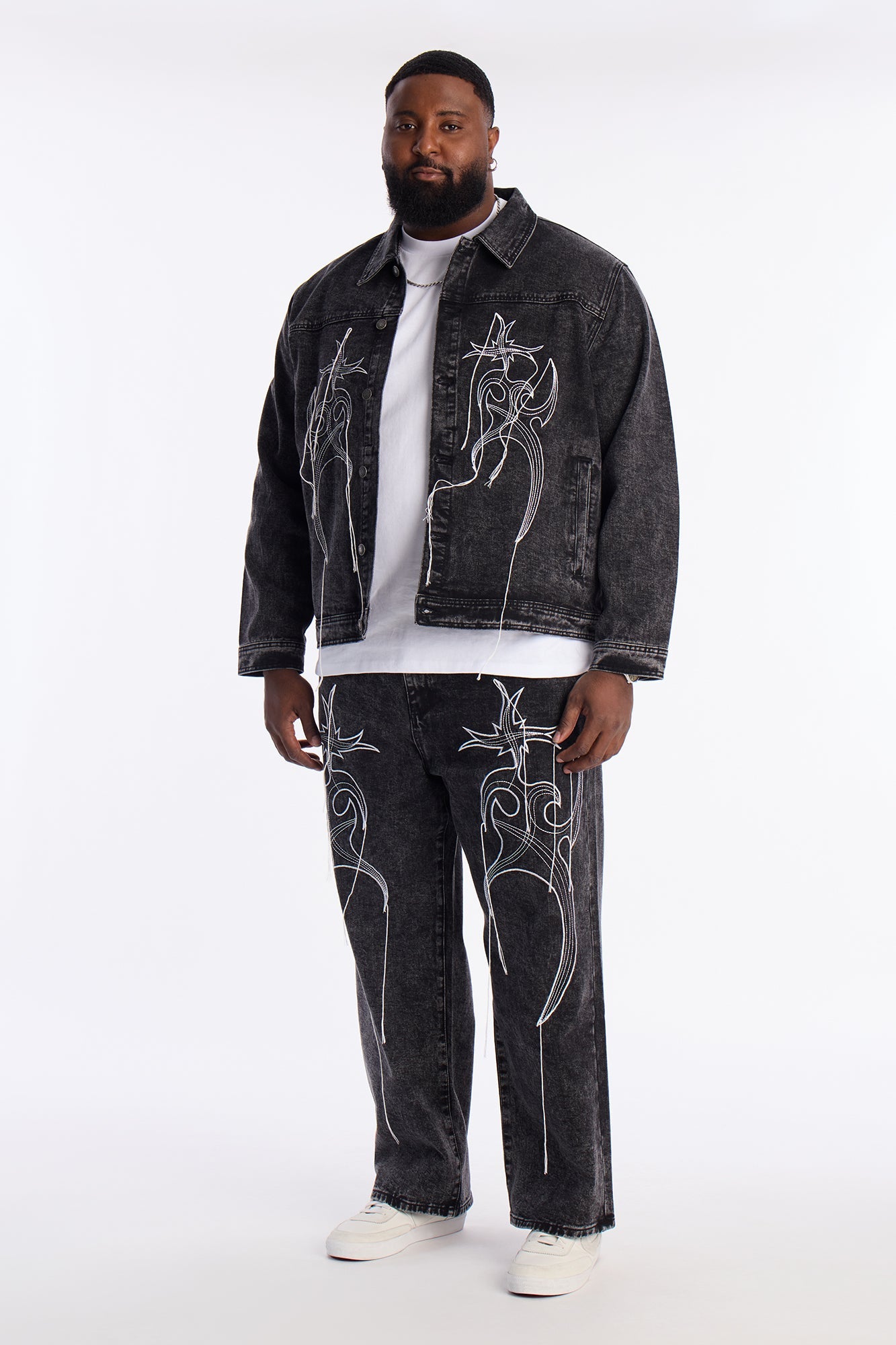 Baggy Skyfire Jean - Black Wash