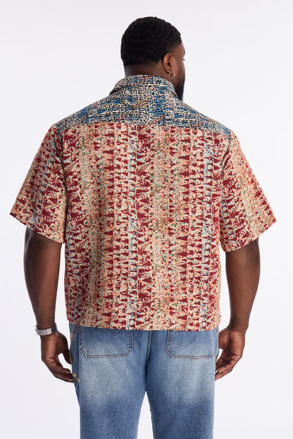 Nomadic Tapestry Button Up Shirt - Multi Color