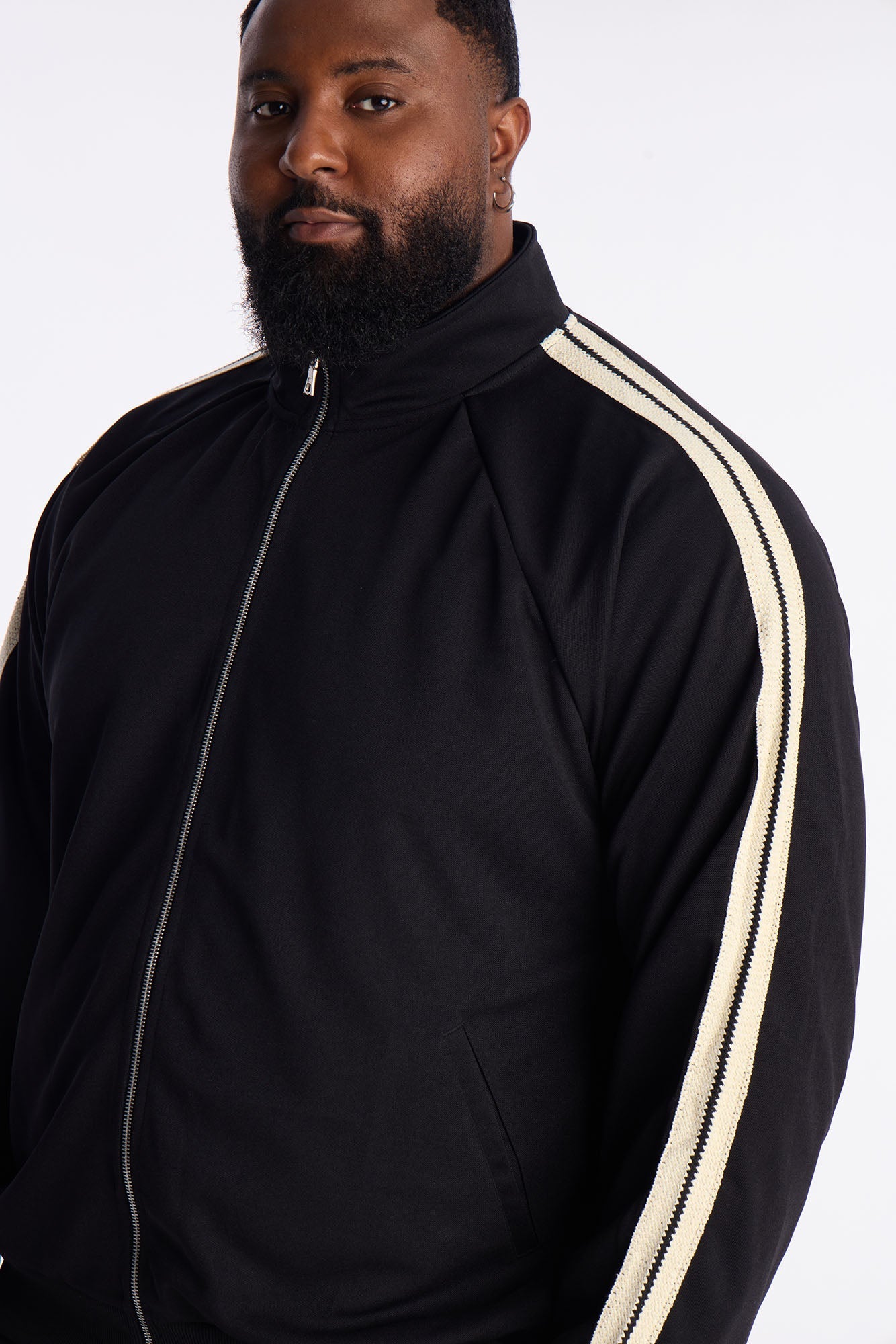 Dennis Track Jacket - Black