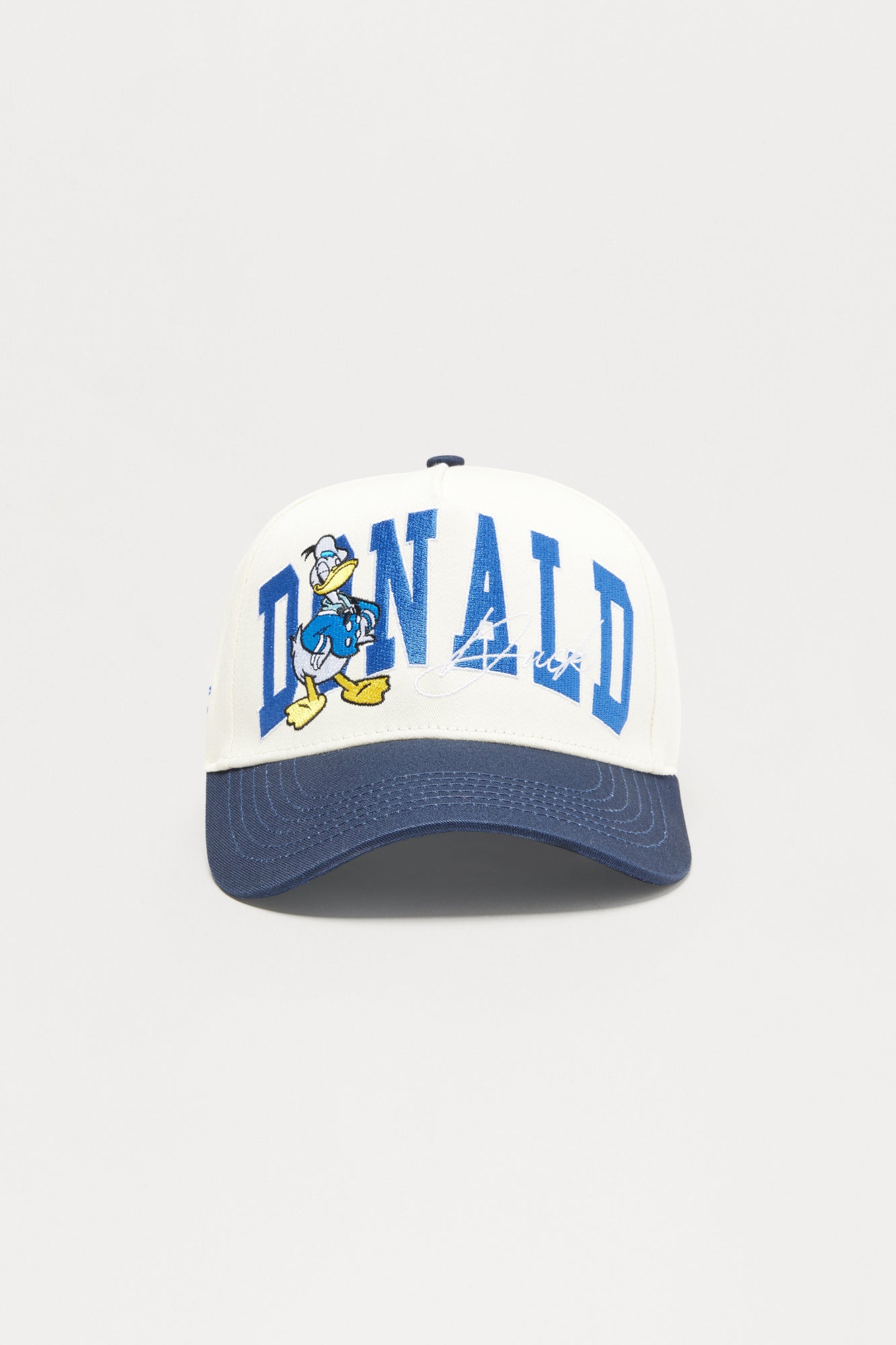Disney Donald Two Tone Structured Snapback Hat - Navy/combo