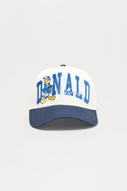 Disney Donald Two Tone Structured Snapback Hat - Navy/combo