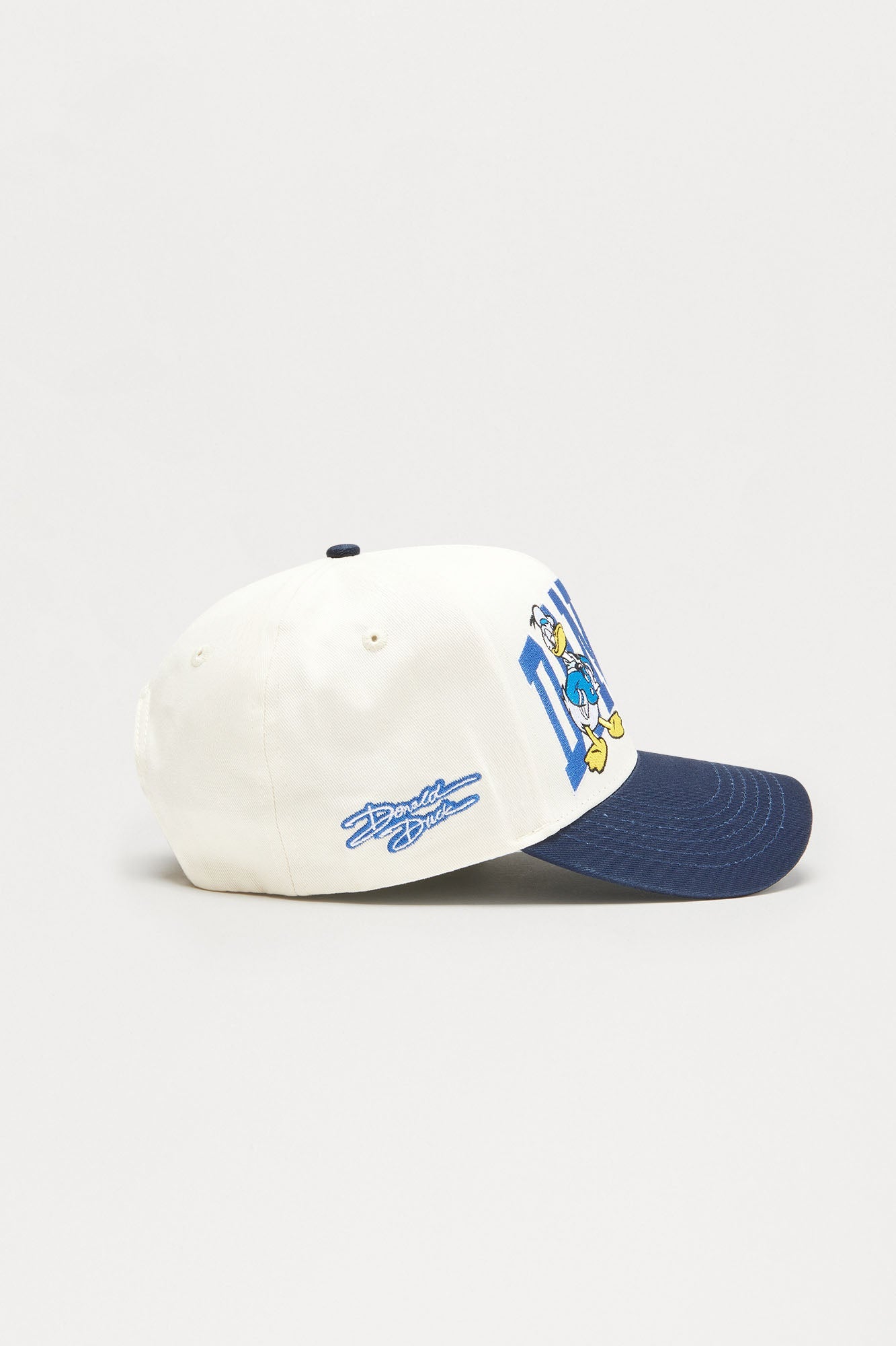 Disney Donald Two Tone Structured Snapback Hat - Navy/combo