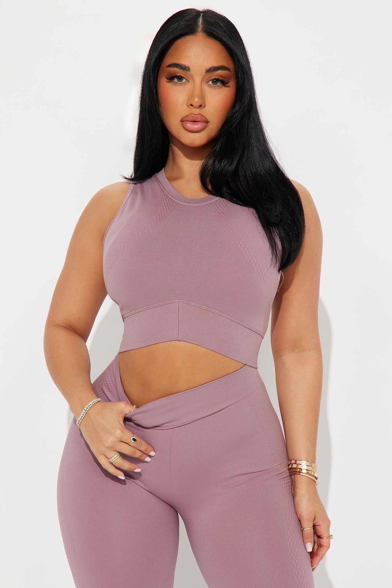 Cool Breeze Active Sports Bra - Mauve