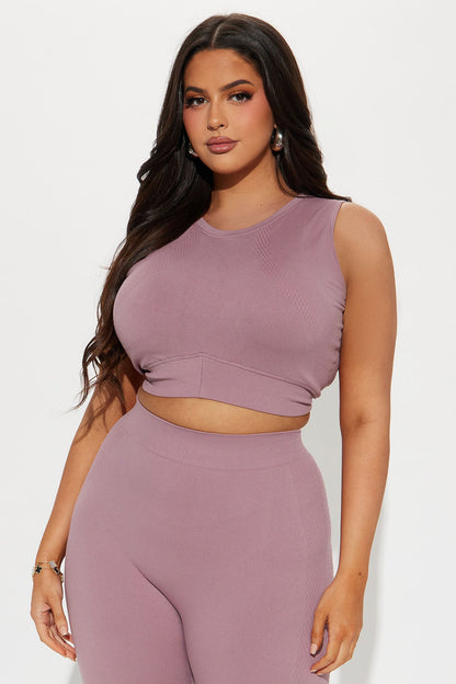 Cool Breeze Active Sports Bra - Mauve