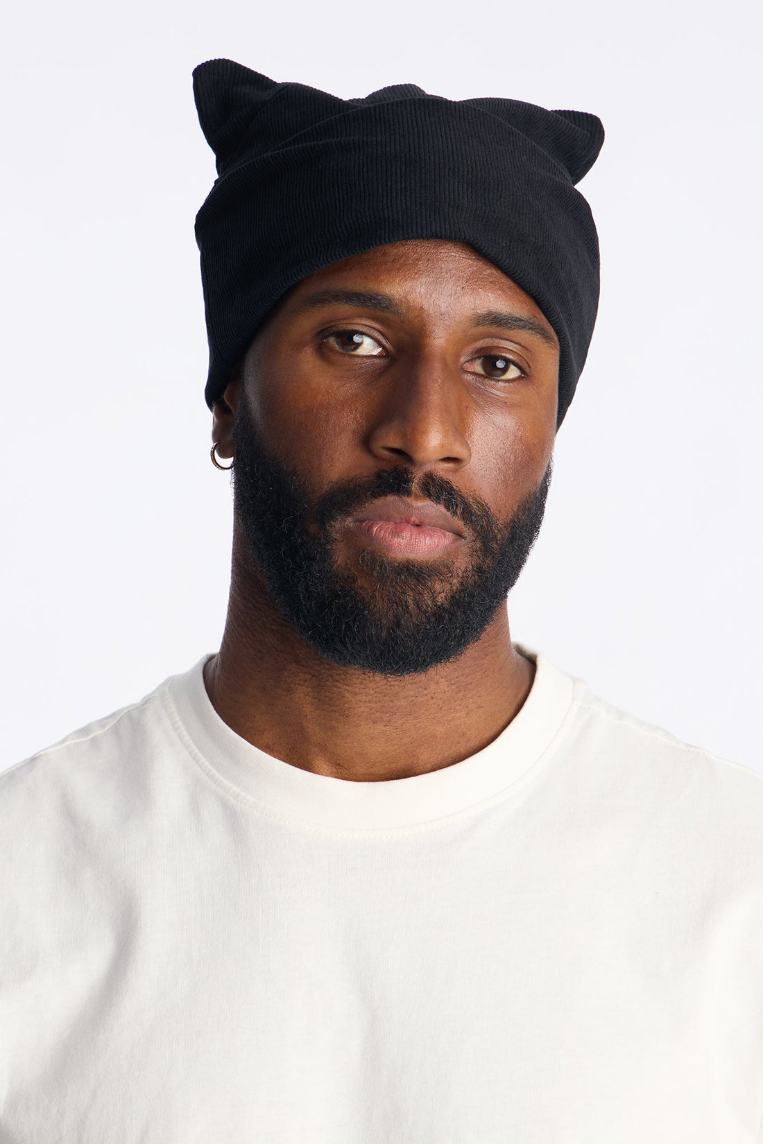 Hell Raiser Cuffed Knit Beanie - Black
