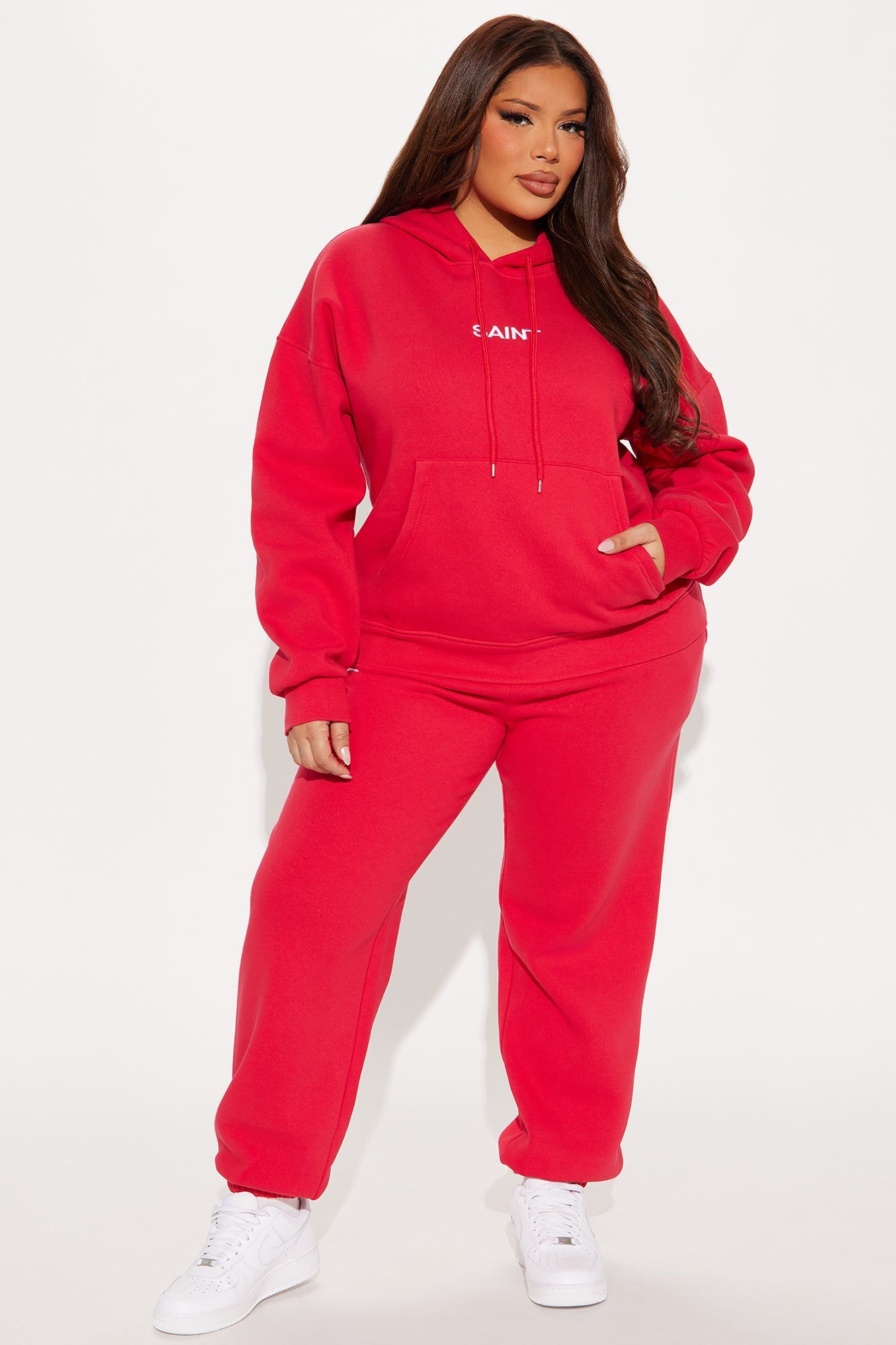 Saint Sweatpant Set - Red