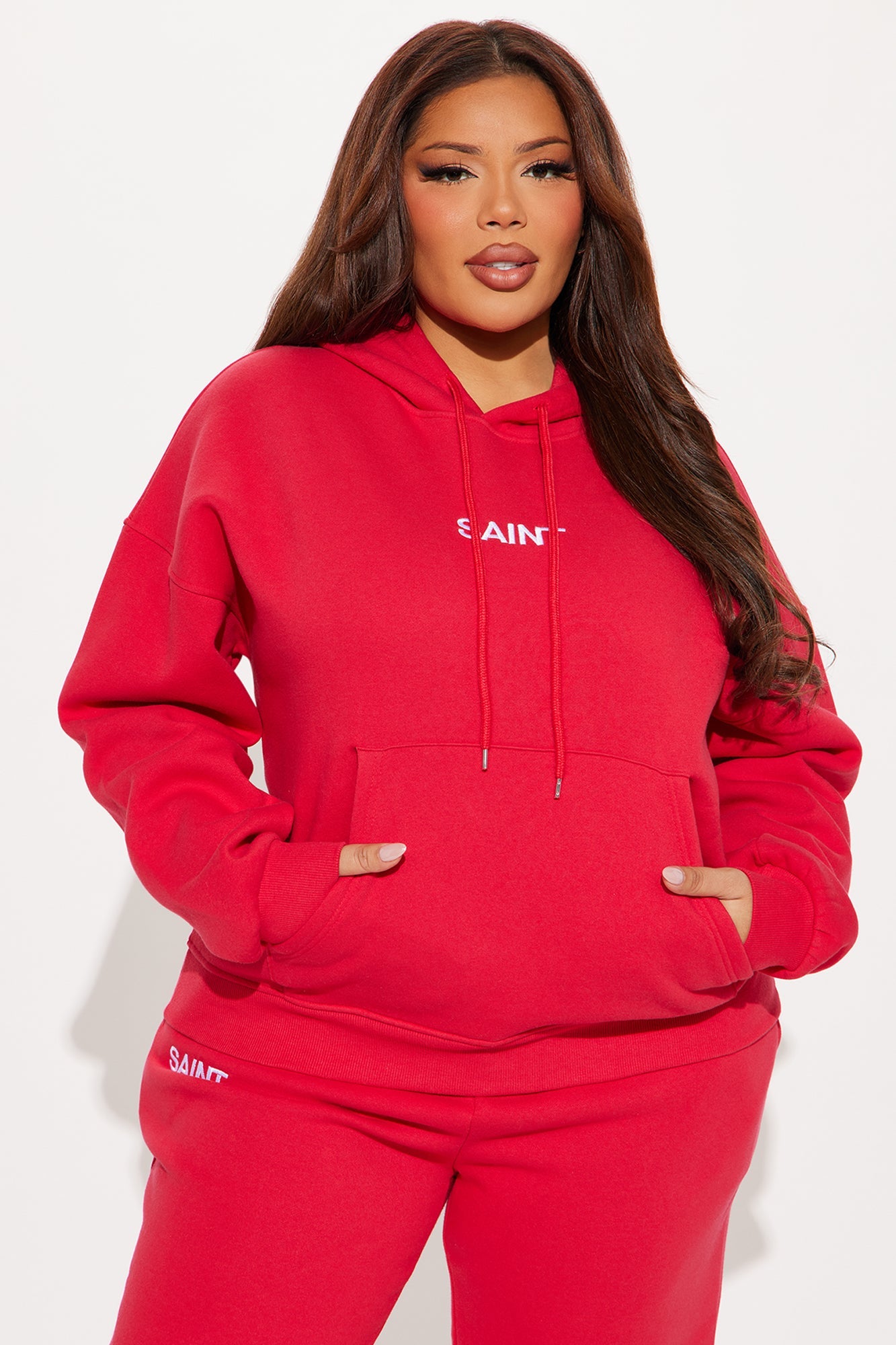 Saint Sweatpant Set - Red