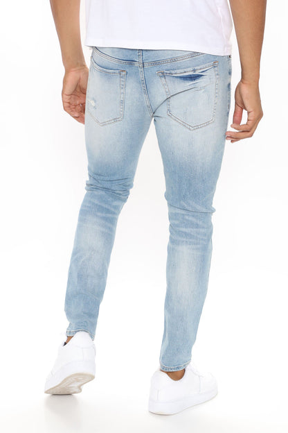 Break Bad Habits Skinny Jean - Medium Wash