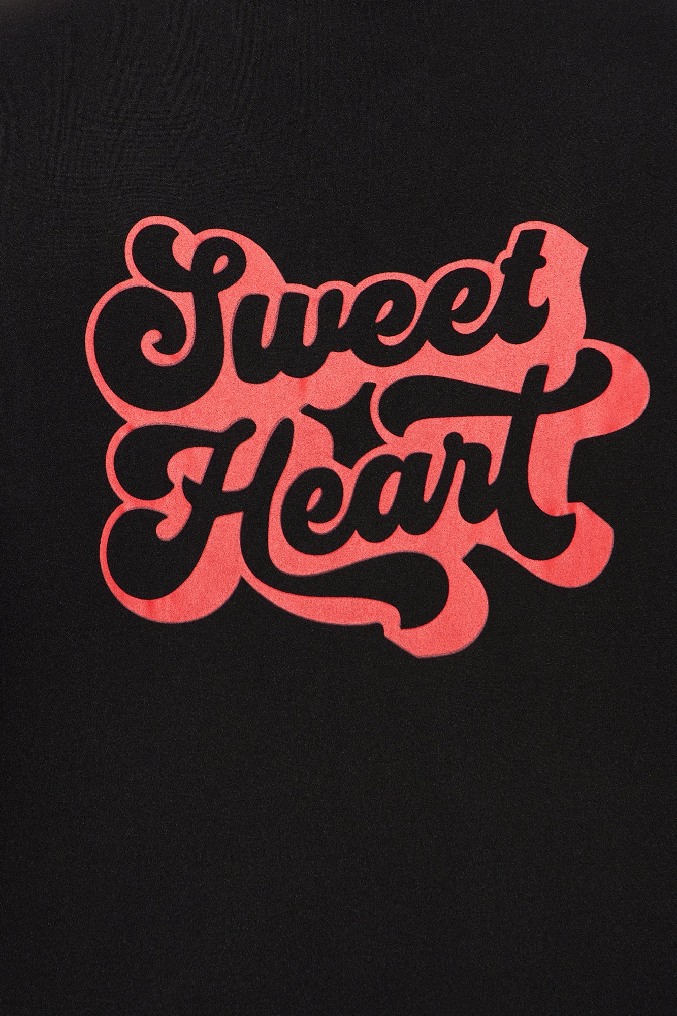 Sweet Heart PJ Pant Set - Black