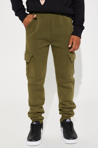 Mini Fly Vibes Jogger Pant - Olive