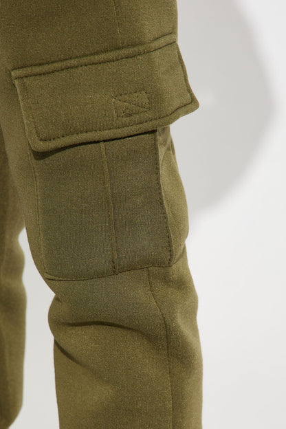 Mini Fly Vibes Jogger Pant - Olive