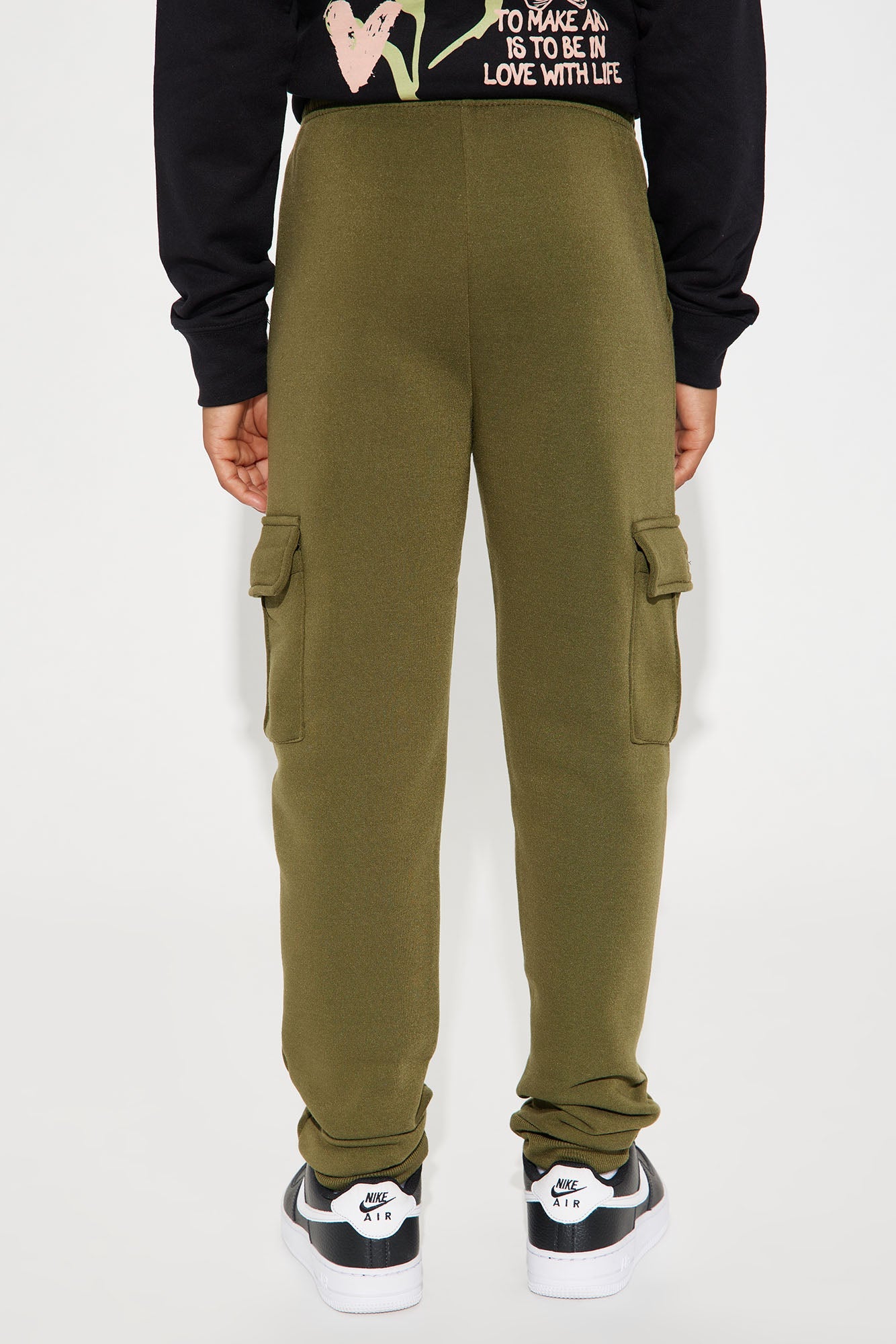 Mini Fly Vibes Jogger Pant - Olive