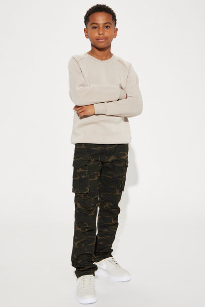 Mini Summer Games Cargo Pants - Camouflage