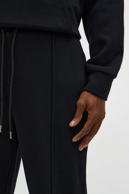Saints Studio Embroidered Sweatpants - Black