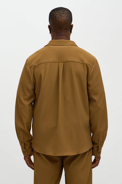 Show Up Long Sleeve Shirt - Bronze