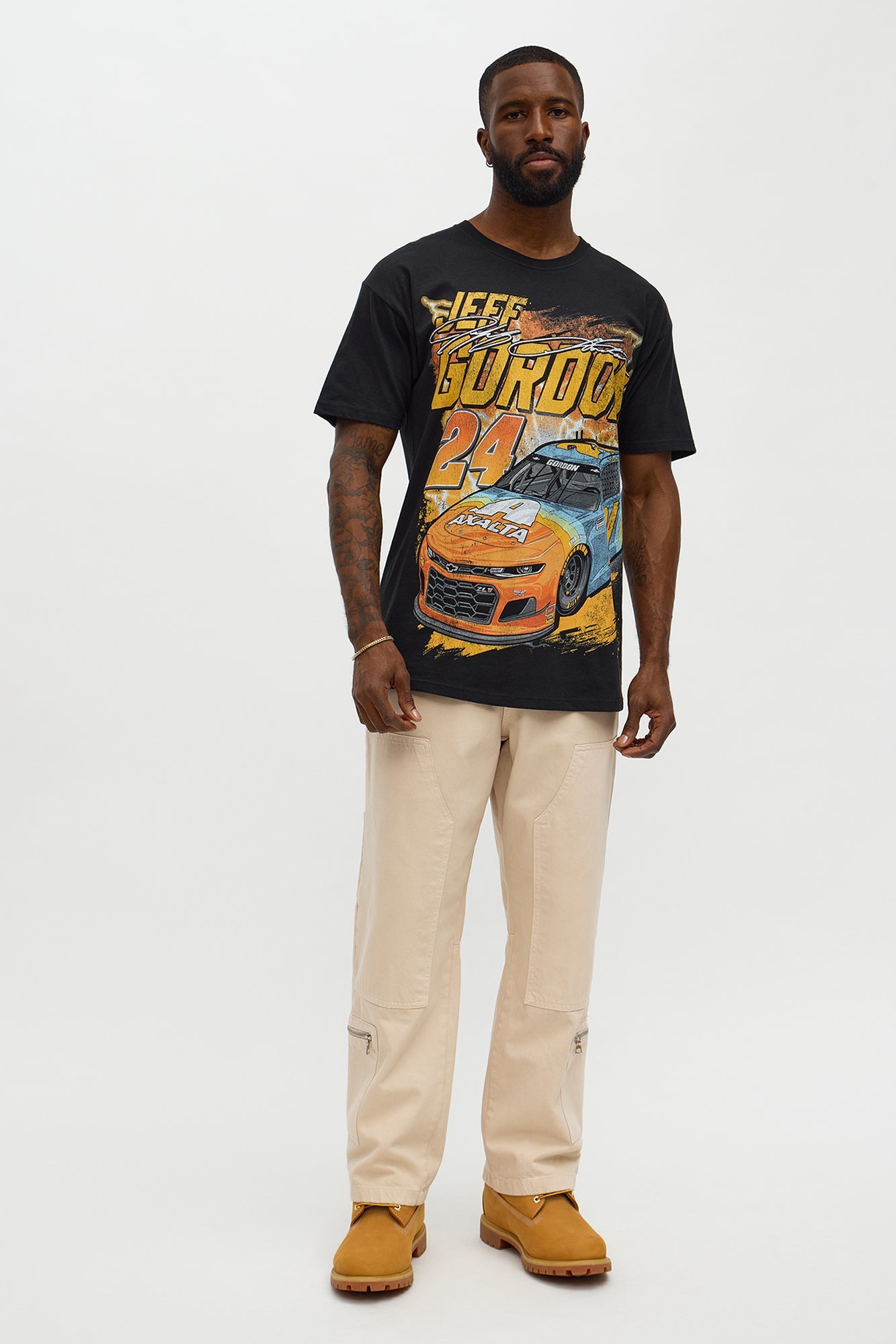 NASCAR Jeff Gordon Short Sleeve Tee - Black