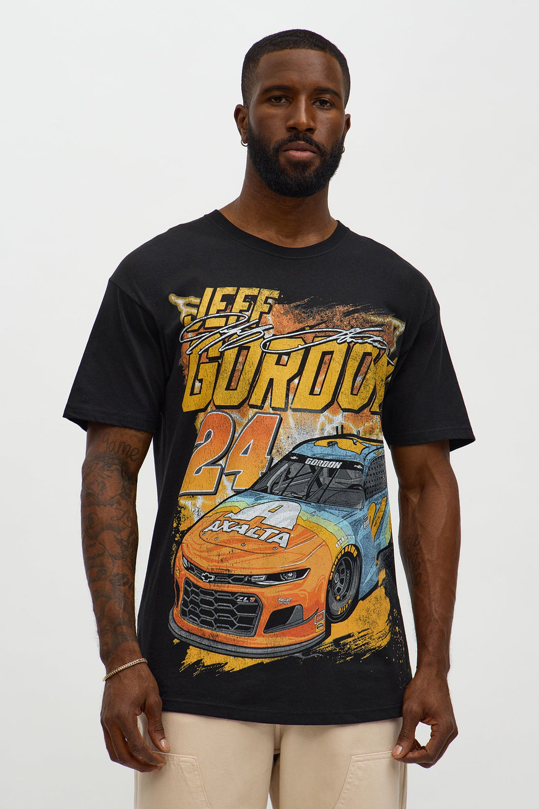 NASCAR Jeff Gordon Short Sleeve Tee - Black