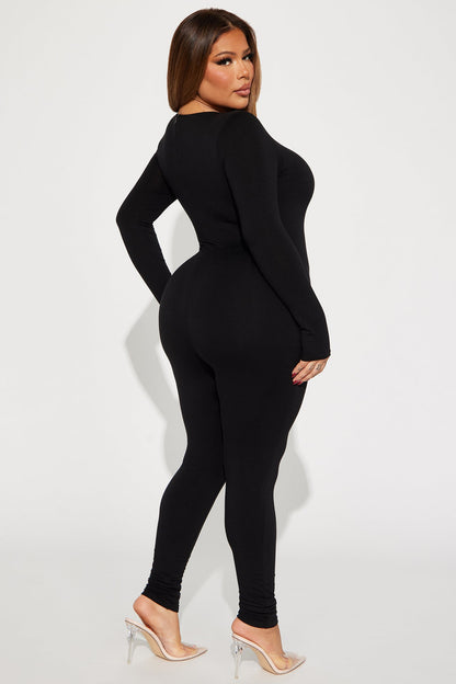 Bre Butter Snatched Jumpsuit - Black