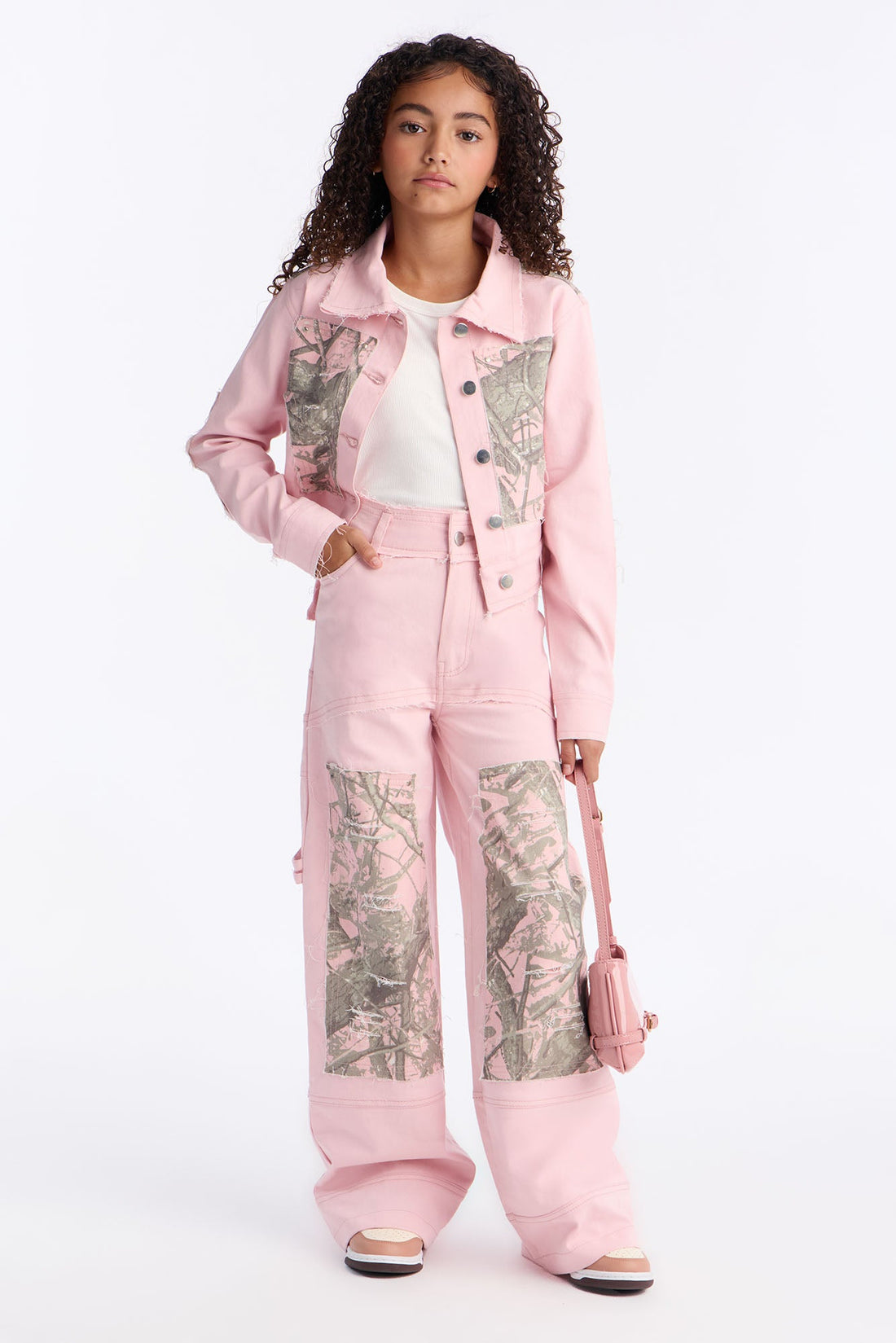 Mini Wild Side Jeans - Light Pink