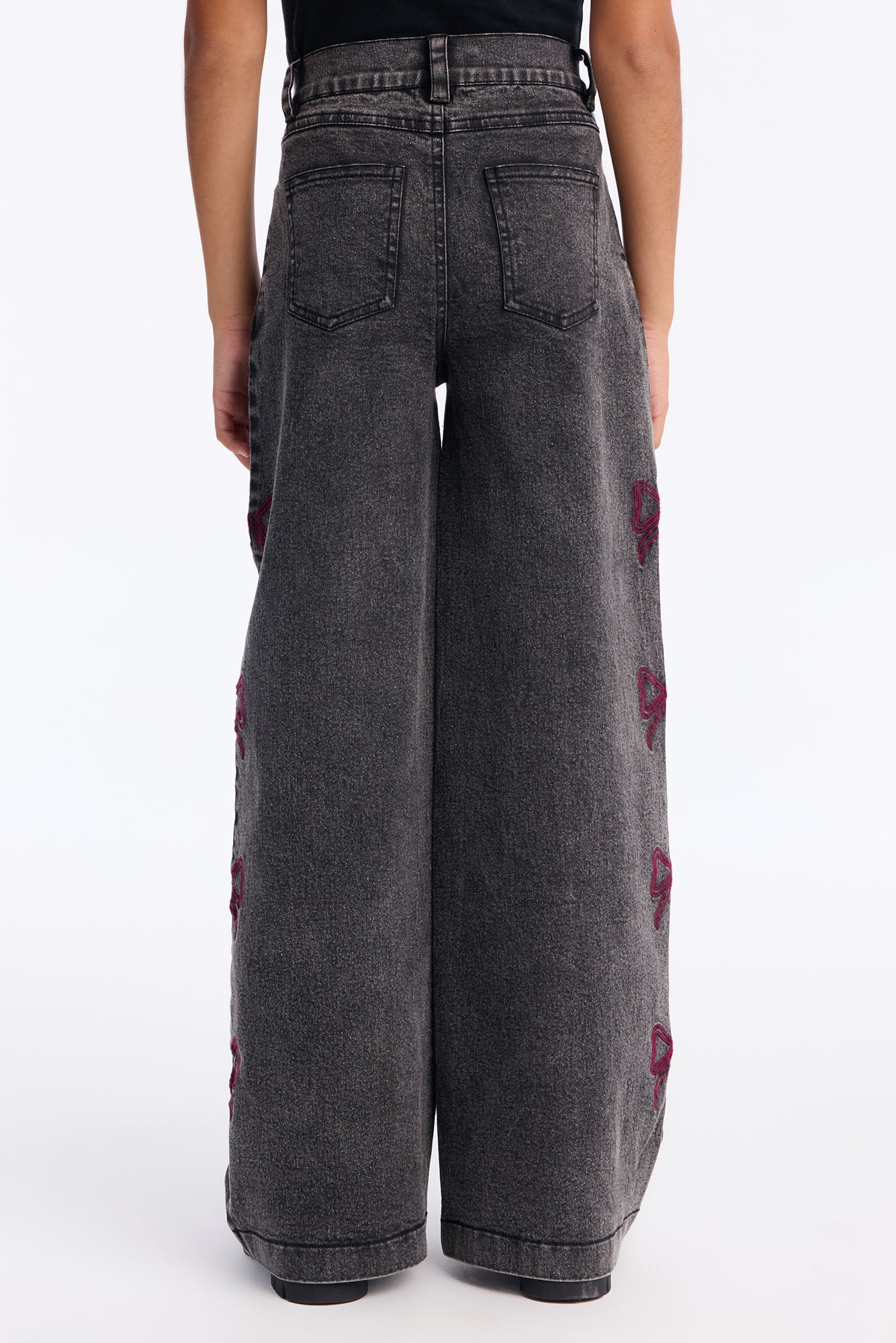 Mini Set My Mind To It Jeans - Grey