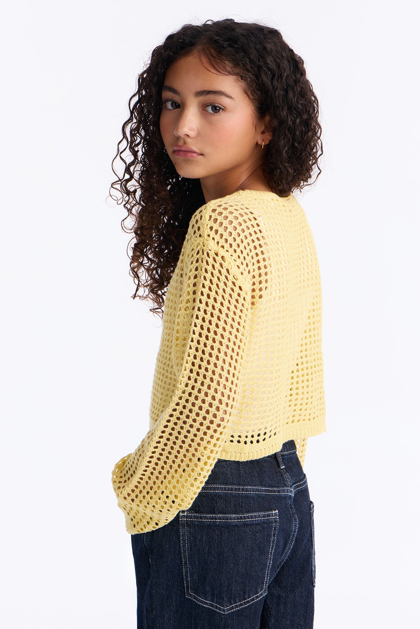 Mini Maisie 2Fer Top - Yellow/combo