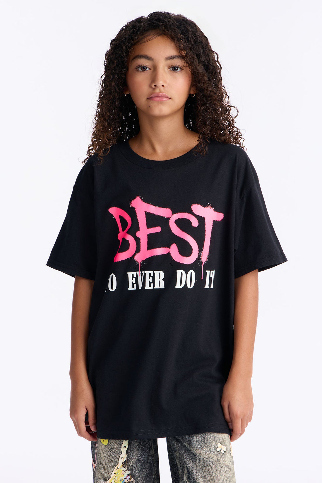 Mini Best To Ever Do It Short Sleeve Tee - Black