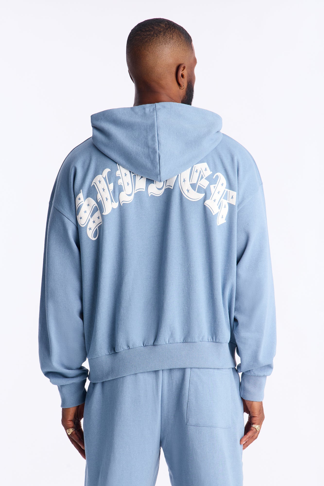 I Am A Sinner Hoodie - Blue