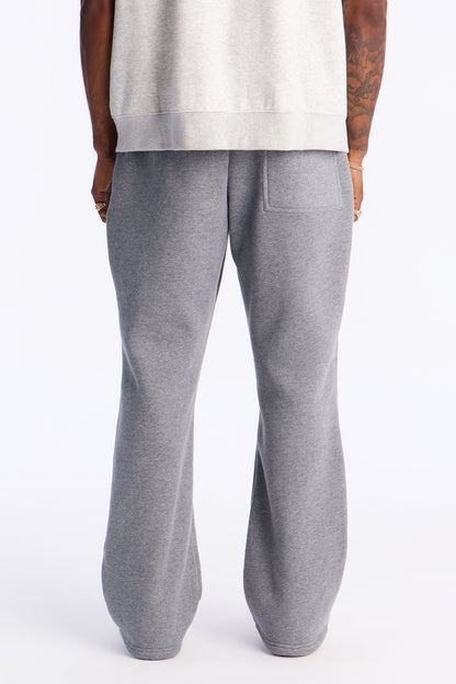 Star Slim Flare Sweatpants - Grey