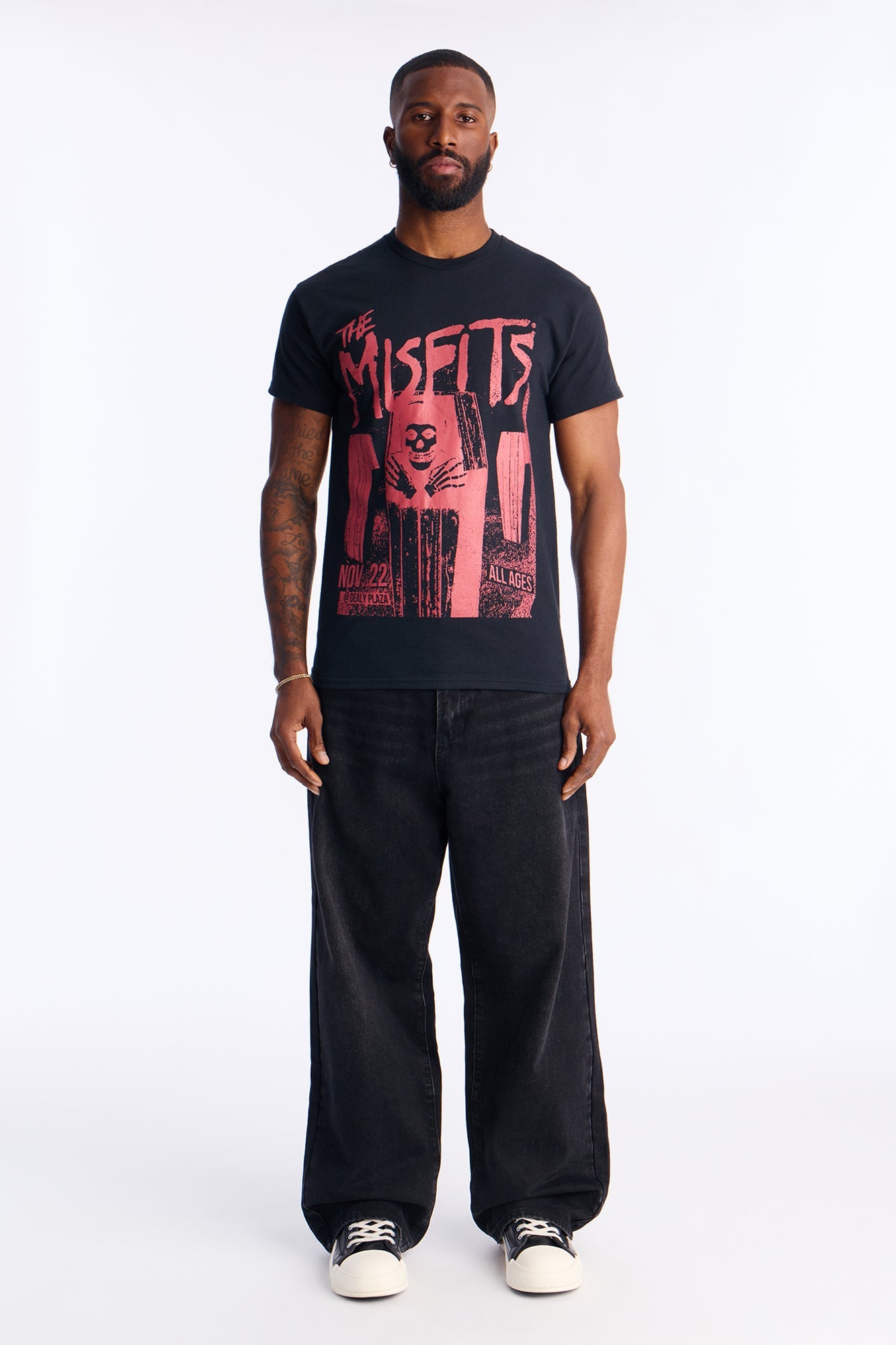 The Misfits Dealy Tour Short Sleeve Tee - Black
