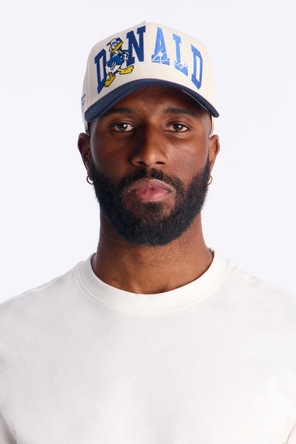 Disney Donald Two Tone Structured Snapback Hat - Navy/combo