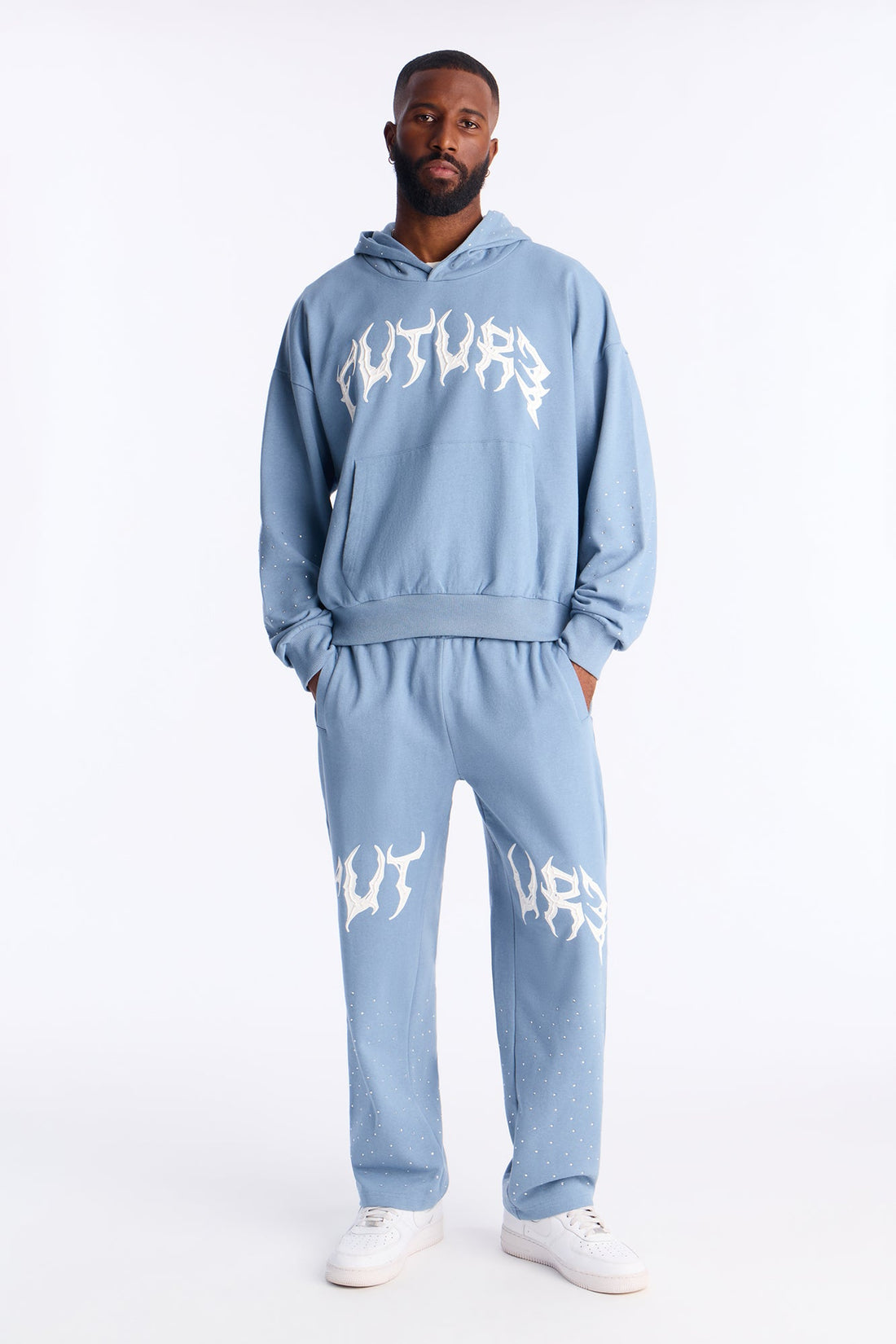 Future Fades Sweatpants - Blue