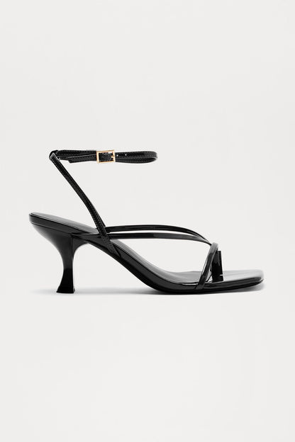Nico Patent Heels - Black