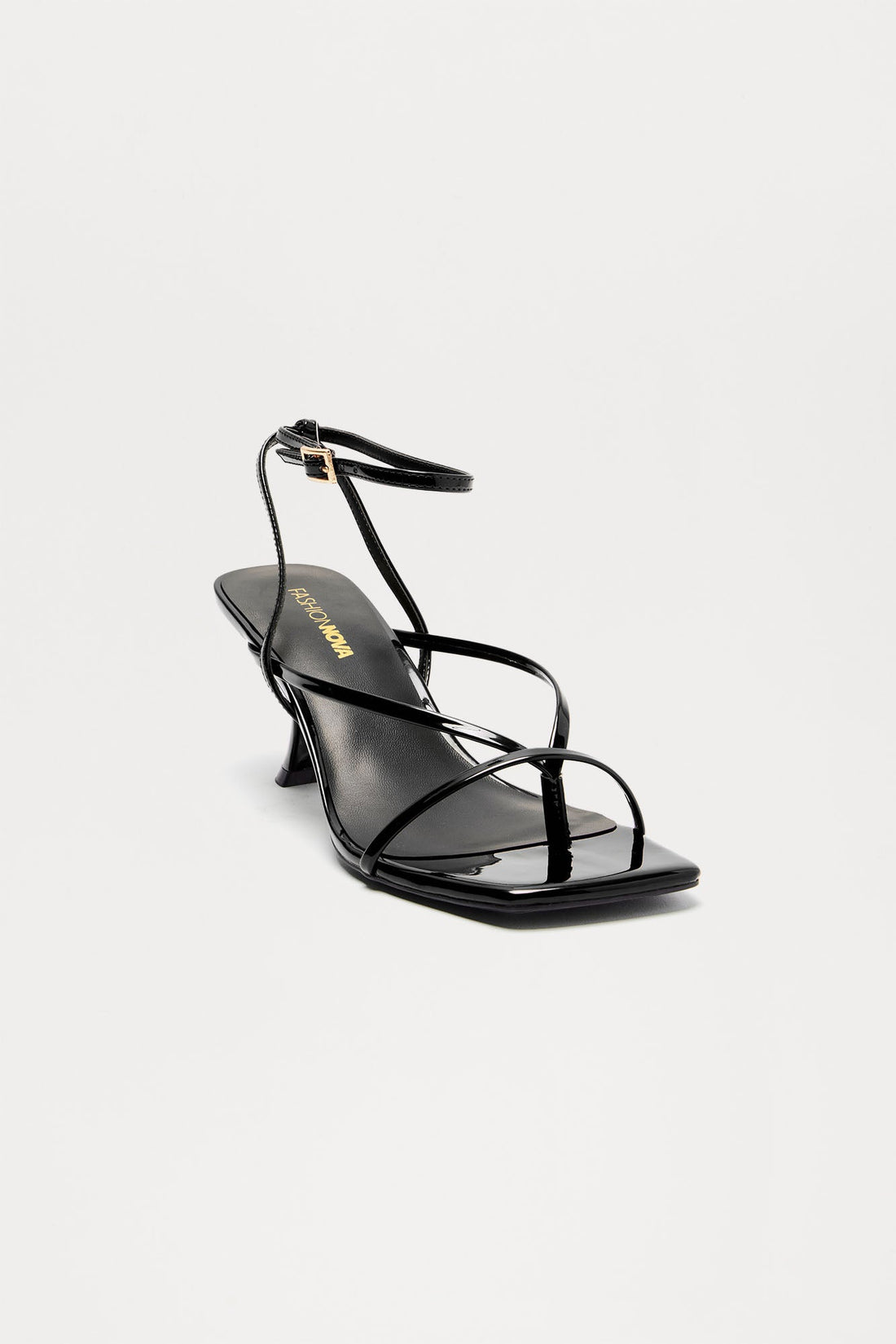 Nico Patent Heels - Black