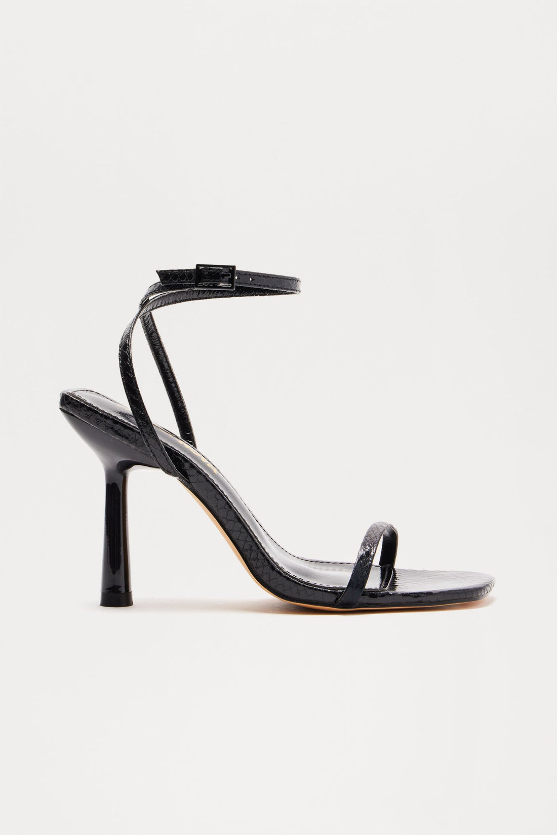 Radiant Night Heeled Sandals - Black