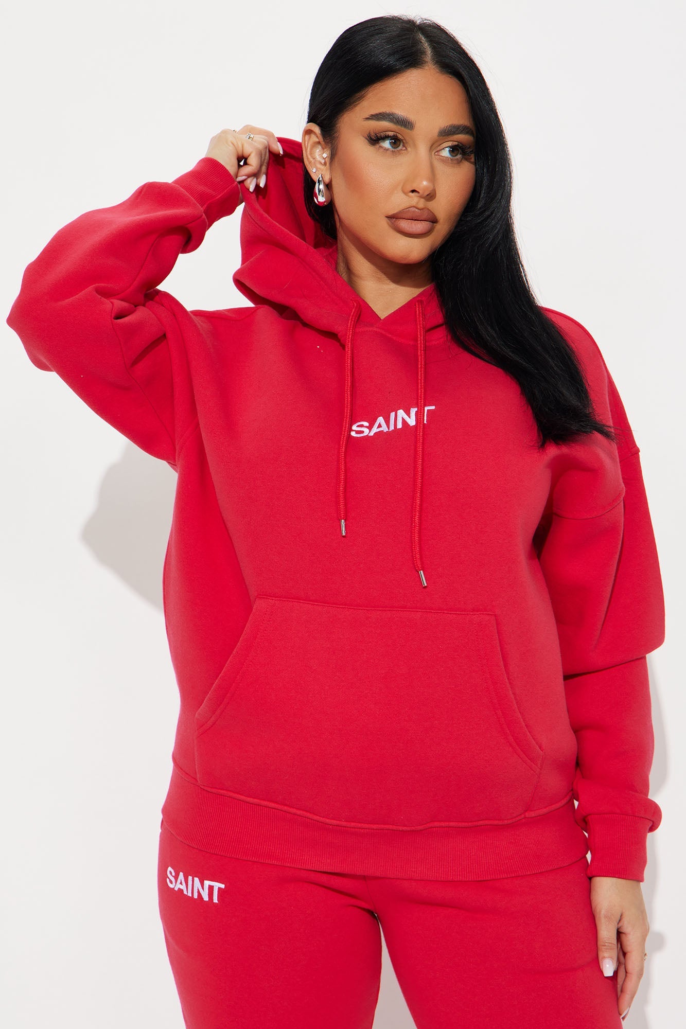 Saint Sweatpant Set - Red