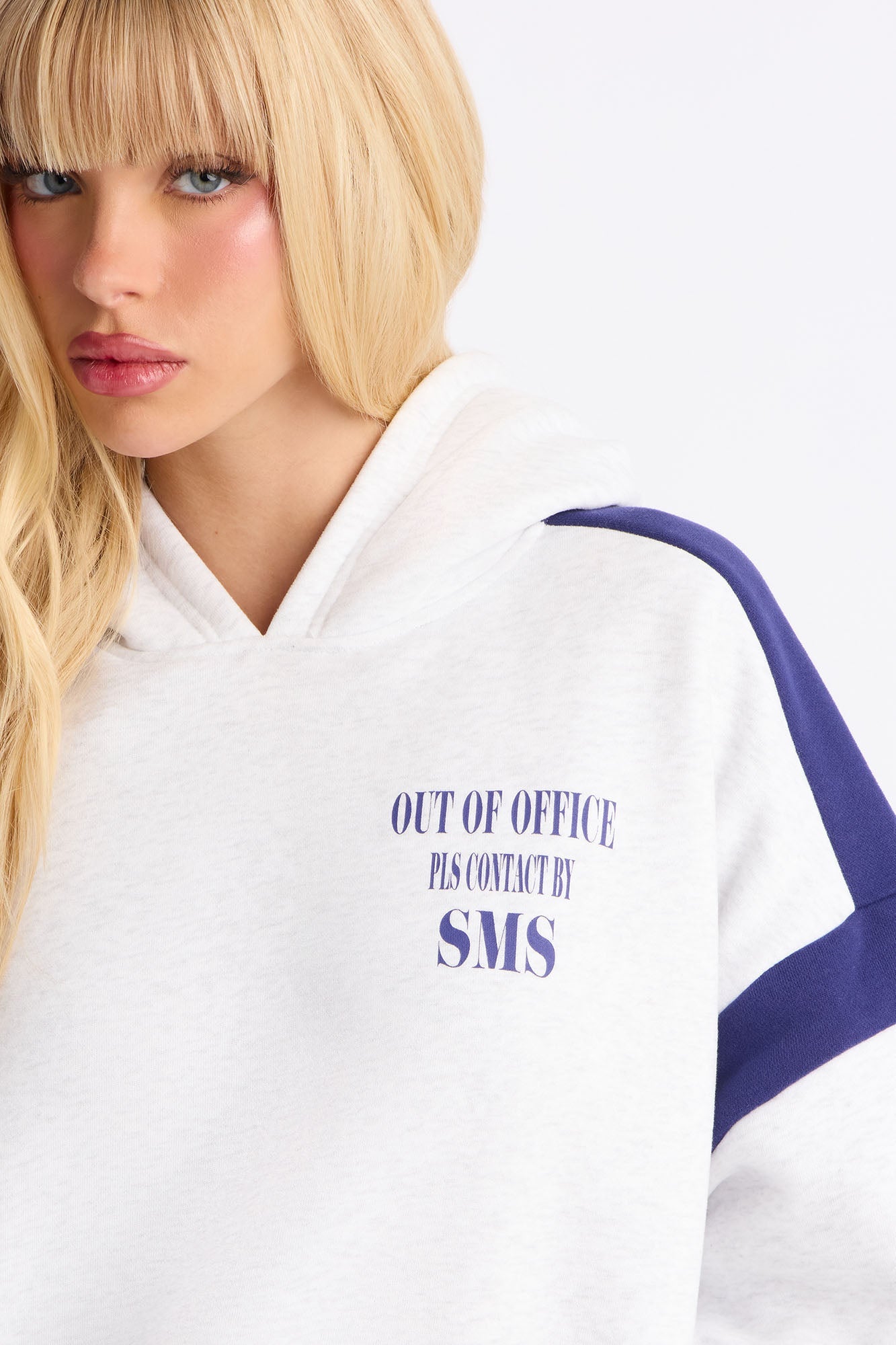 Out Of Service Fleece Short Set - Heather Grey
