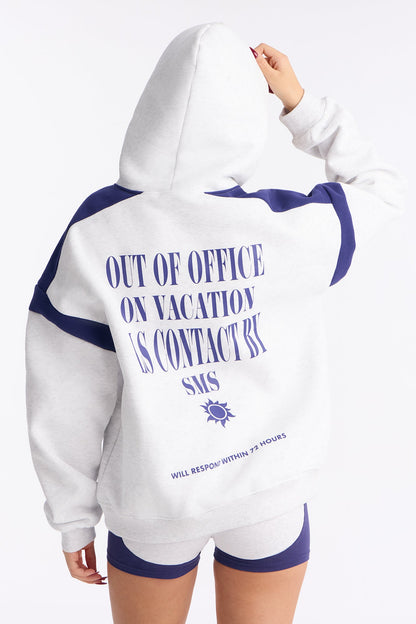 Out Of Service Fleece Short Set - Heather Grey