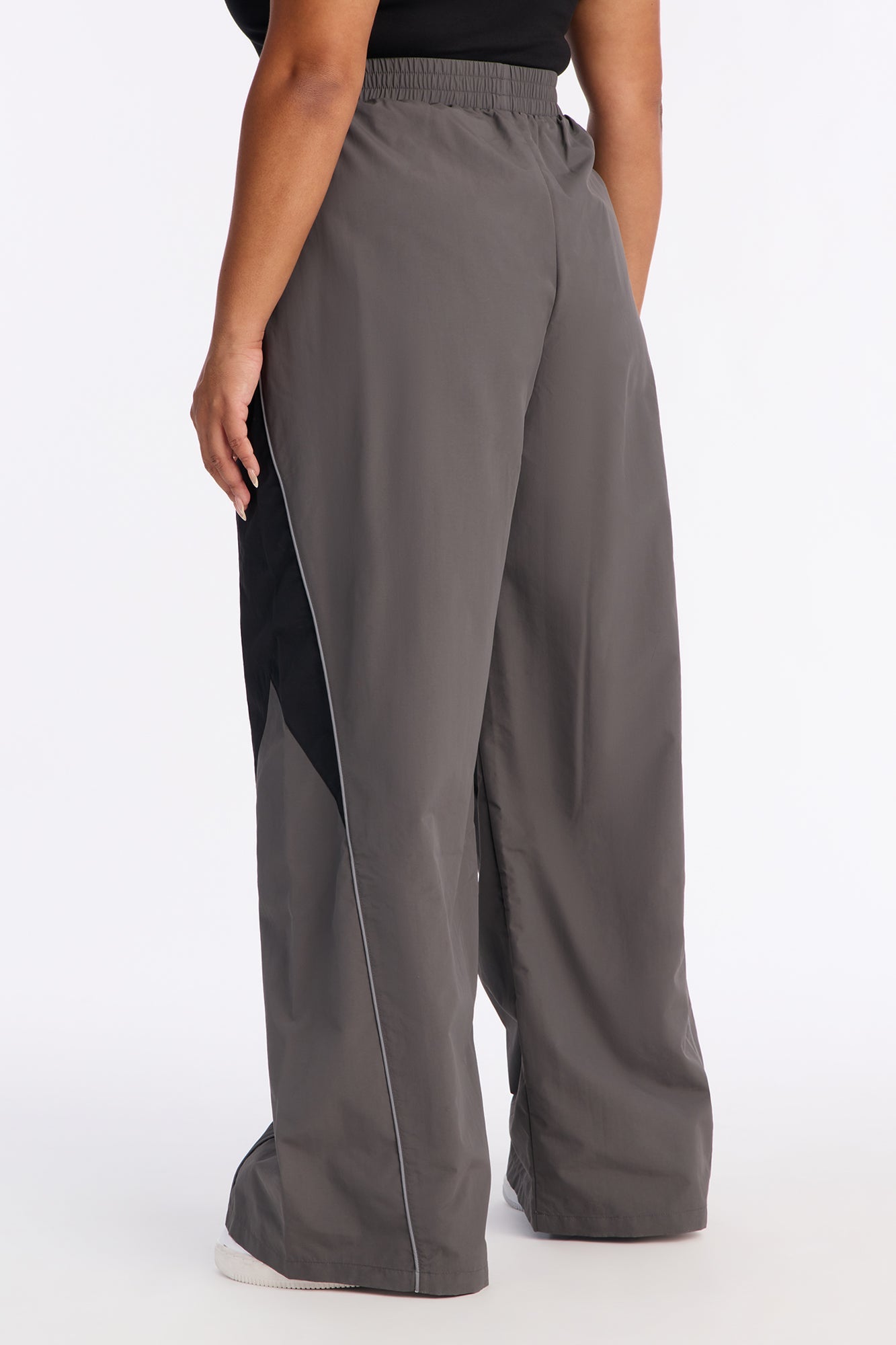 Set The Trend Windbreaker Pants 33 - Charcoal/combo