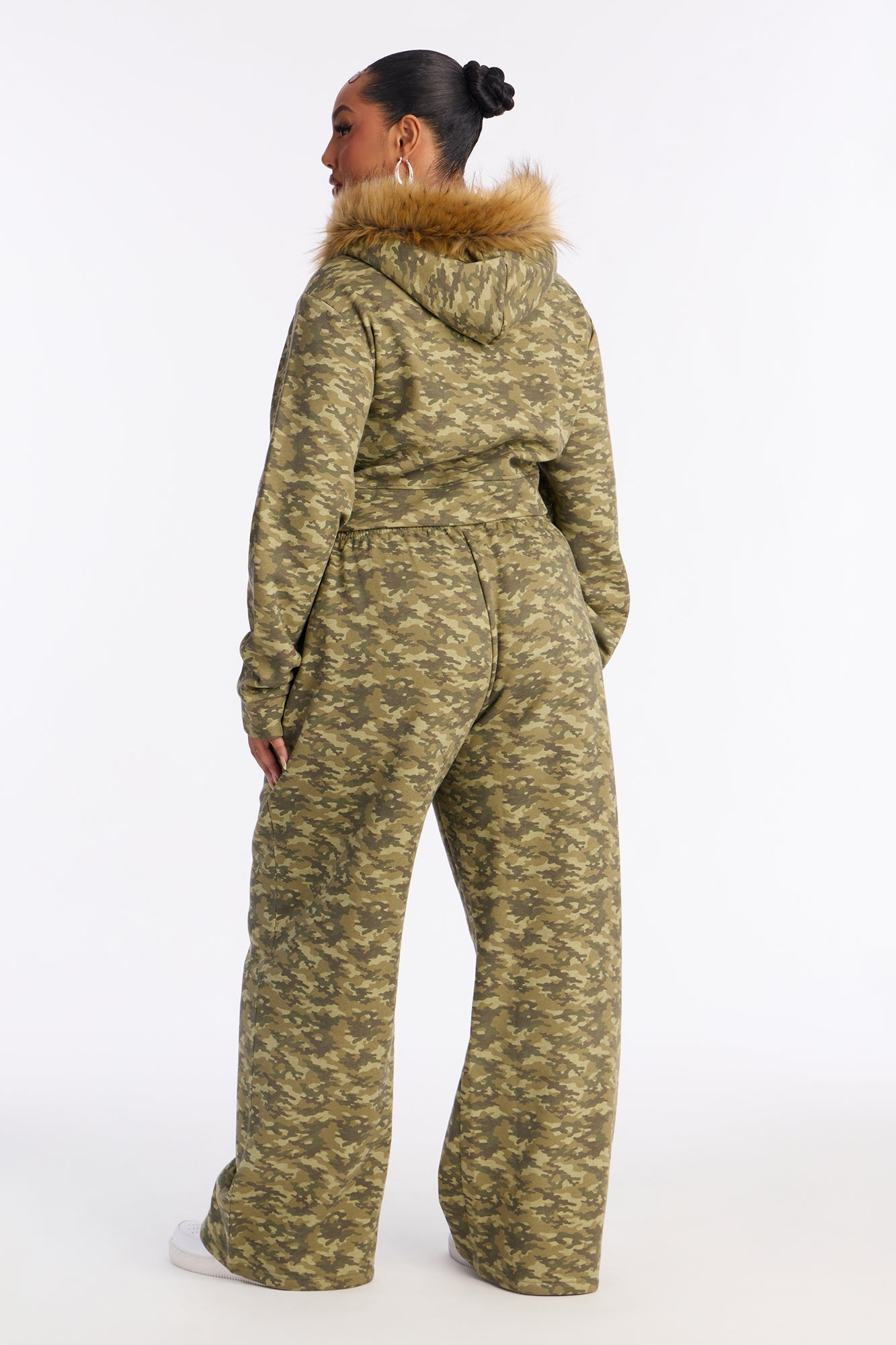 Cody Camo Fleece Hoodie Pant Set - Camouflage