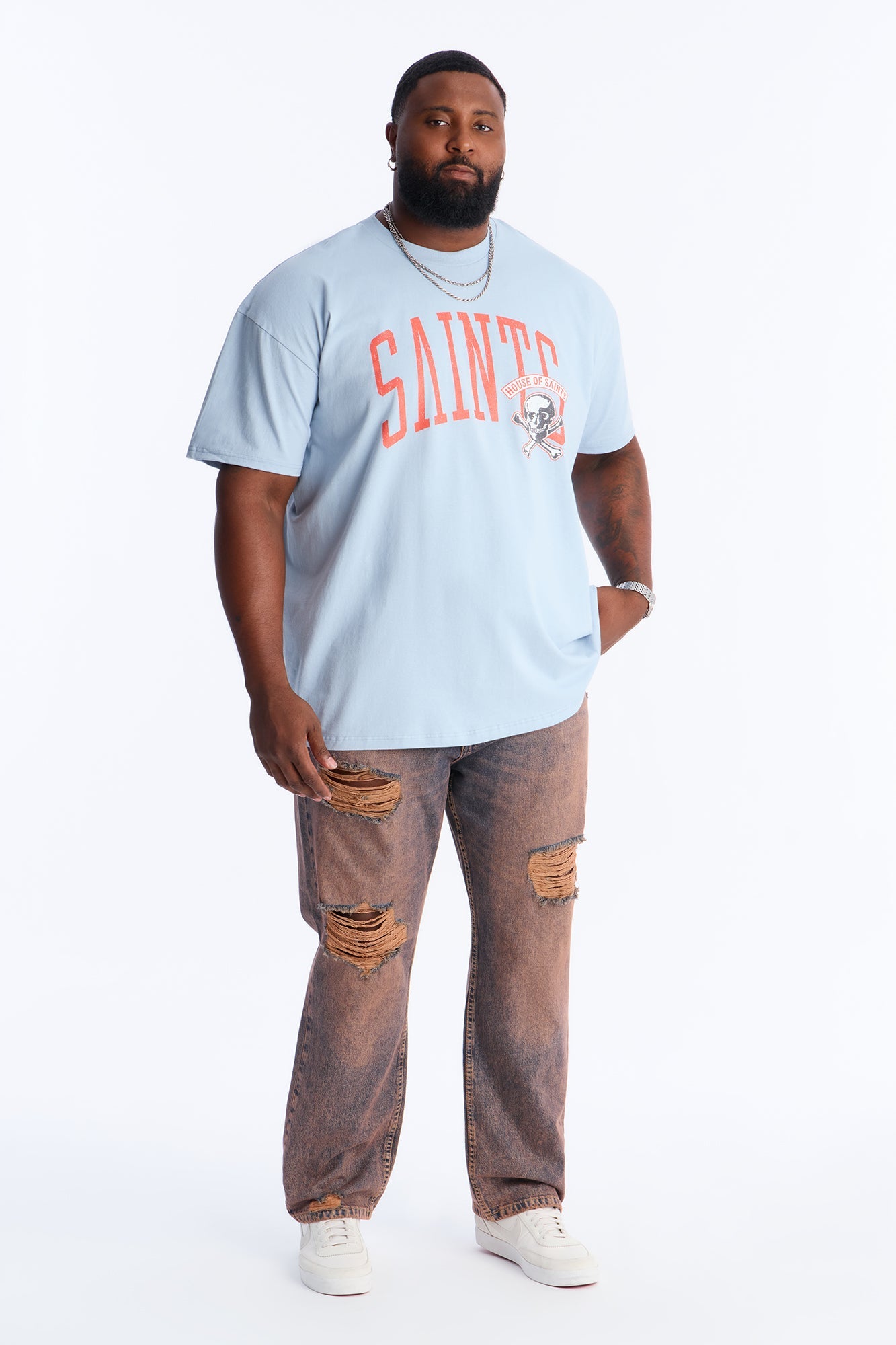 Straight Tinted Jean - Vintage Wash
