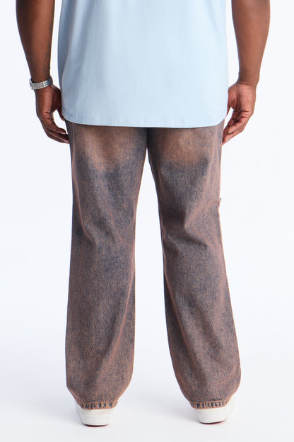 Straight Tinted Jean - Vintage Wash