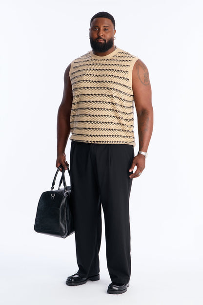 Westchester Sweater Vest - Tan