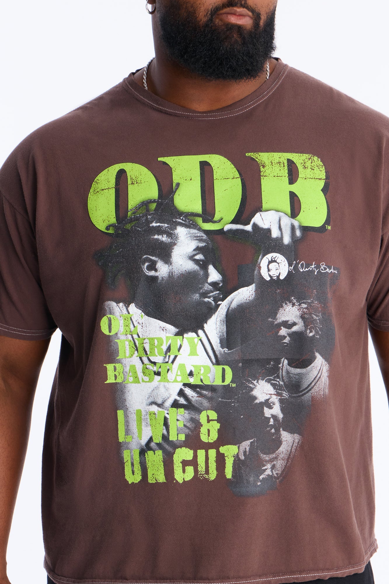 ODB Live And Uncut Short Sleeve Tee - Brown