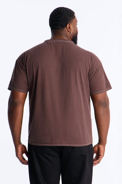 ODB Live And Uncut Short Sleeve Tee - Brown