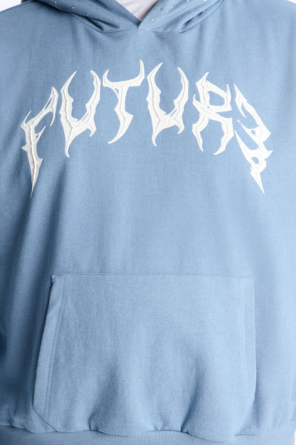 Future Fades Hoodie - Blue