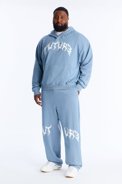 Future Fades Sweatpants - Blue