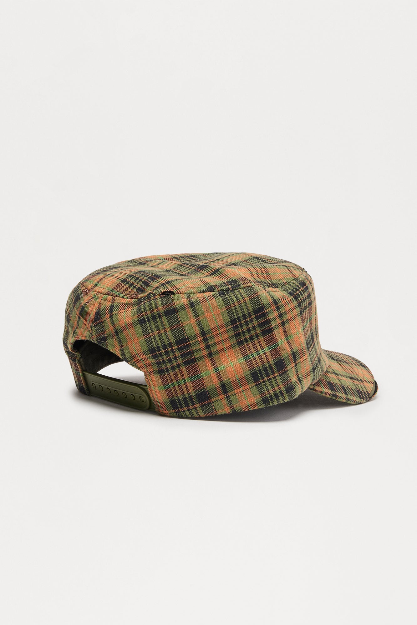 Premium Grade Flat Top Painters Snapback - Green/combo