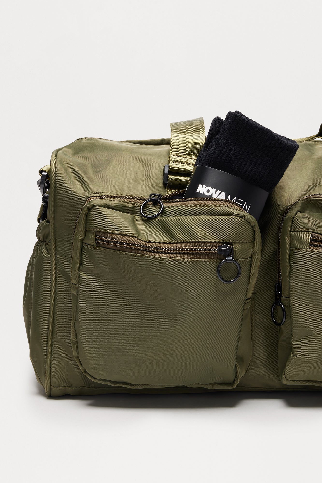 Travel Ready Mid Size Utility Duffle Bag - Green